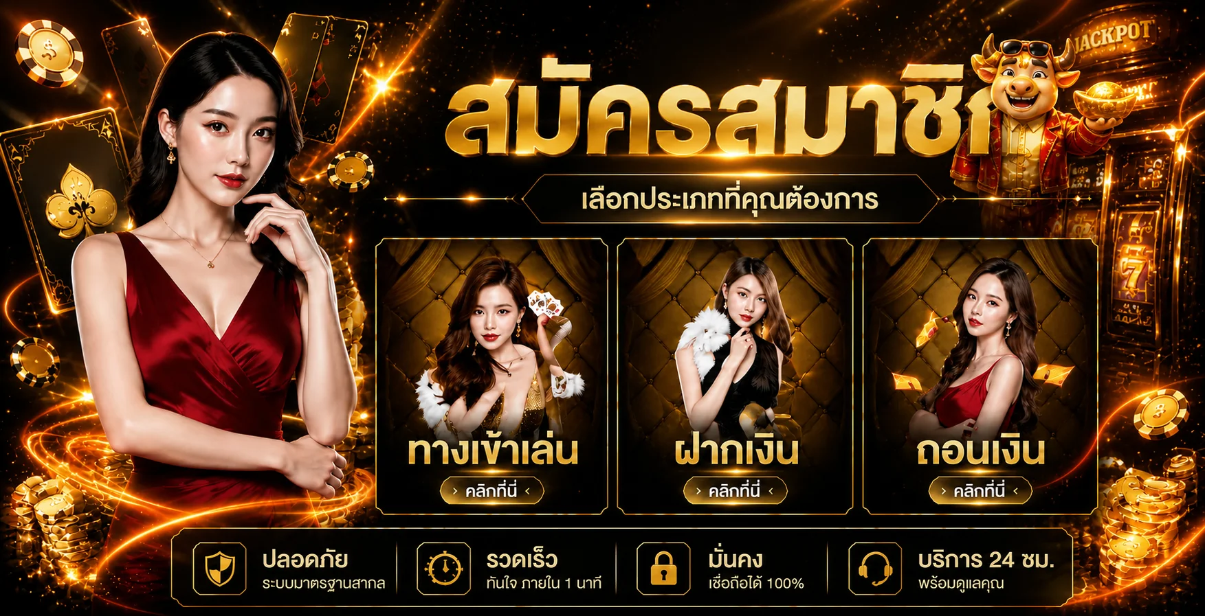 ขั้นตอนสมัคร ฝาก และถอนบน GN168
